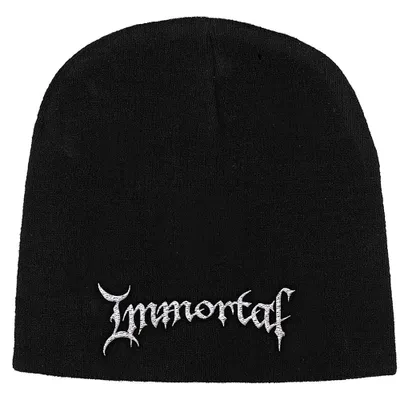 Produktbild von Beanie-Mütze mit Logo der Immortal Band