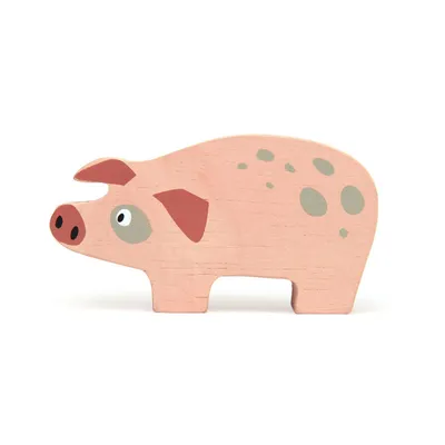 Produktbild von Tender Leaf Toys Bauernhof Holztier Schwein