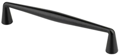 Obrázok produktu pre Kuchynská úchytka BA 160 mm, úchytka na skrinky Linea, čierna matná, moderná