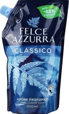 Immagine prodotto di Sapone Sacco liquido 500ml Classico - Felce Azzurra