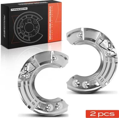 Image de Frankberg 2x tôle d'ancrage disque de frein avant bilatéral pour BMW F10 520d F07 530d F11 518d F06 640i