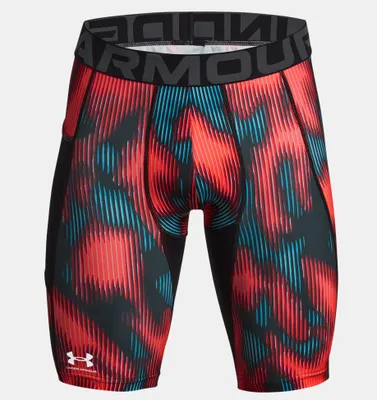 Produktbild von Under Armour Herren HeatGear Lange Shorts mit Print - 1380919, Farbe:Red/Blue Combo, Textil:M
