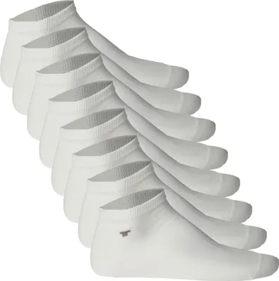 Produktbild von TOM TAILOR 8er Pack Uni Socken - Basic, Sneakersocken, einfarbig Weiß 39-42