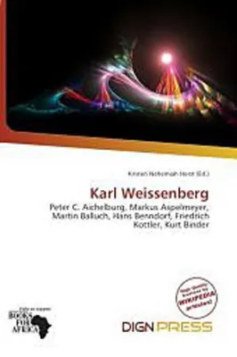 Produktbild von Karl Weissenberg