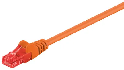 Image de Câble réseau CAT 6 UTP en orange 20m