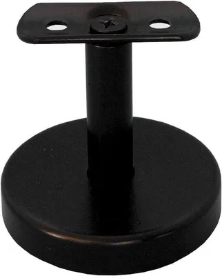 Produktbild von Halter für Holzgeländer bis 42 mm - Schwarz