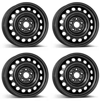 Productafbeelding van 4 stalen velgen, 6.5Jx16 inch, ET50, 5x114.3, geschikt voor Suzuki SX4 Vitara. Set van 4