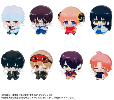 Obrázok produktu pre Gintama Karakoro, zbierateľské figúrky, séria 2, 6 cm, zasúvacie balenie (8 kusov)