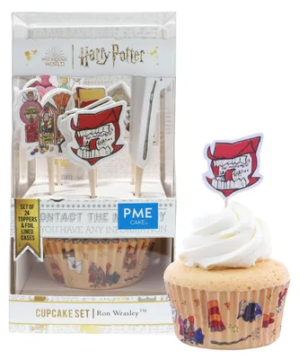 Produktbild von PME Harry Potter Bakförmchen & Tortenaufsatz Set, 24 stück, Ron Weasley