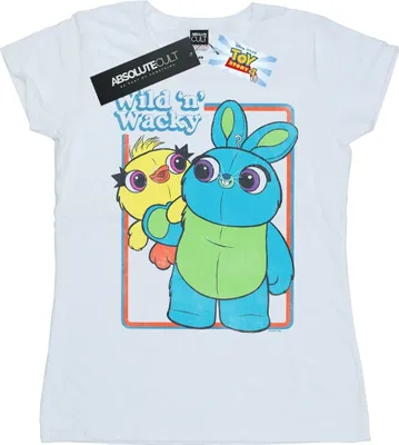Produktbild von Disney - "Toy Story 4 Wild And Wacky" T-Shirt für Damen BI44354 (S) (Weiß)
