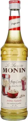 Produktbild von Monin Sirup PopCorn 700ml - Cocktails Milchshakes Kaffeesirup (1er Pack)