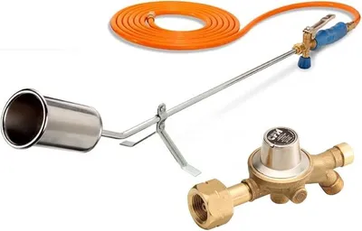 Obrázek produktu pro Hořák ST 1000, 60 mm + regulátor tlaku DR112