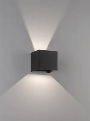 Obrázok produktu pre Fischer & Honsel LED vonkajšie nástenné svietidlo Wall Black