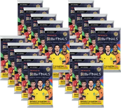 Immagine prodotto di Carte collezionabili della UEFA Nations League verso il 2022 - 20 Booster