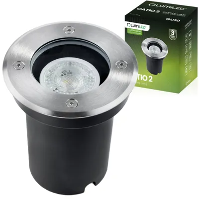 Zdjęcie produktu dla Oprawa Najazdowa Lampa Dogruntowa Wpuszczana GU10 IP65 IK09 Okrągła CATIO 2 LUMILED