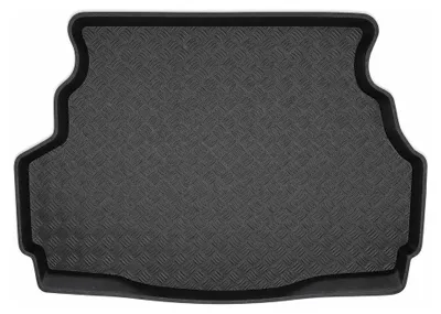 Productafbeelding van Rubberen kofferbakmat voor Suzuki Liana 2001-2004 (sedan) – zwart, op maat