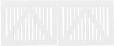 Produktbild von Plus Doppeltor Sendai 200 x 80 cm RAL 9010 Weiß