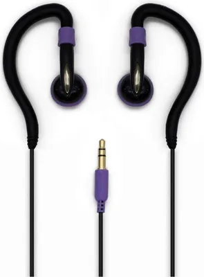 Produktbild von VIVanco™Perfekte Sport Over-Ear Headset Schwarz, sicherer Halt & starker Sound, mit Ohrbügel, 3,5 mm Klinke, 1,2 m Kabel