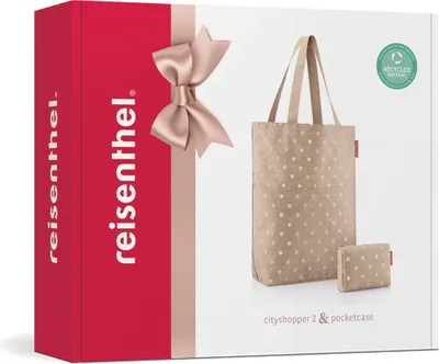 Produktbild von reisenthel cityshopper 2 metallic dots coffee Set2