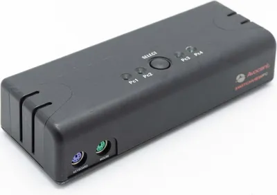 Productafbeelding van Avocent Switchview PC PS/2 4-poorts KVM-switch, server, poortselector, VGA, muis, toetsenbord