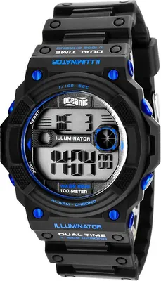 Produktbild von Quarz Uhr OC108 02 Digitalanzeige Stoppuhr Alarm Datum 100M wasserdicht