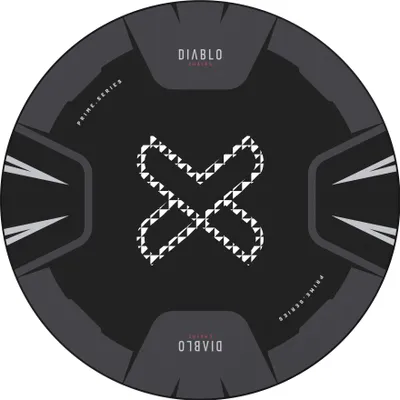 Zdjęcie produktu dla Antypoślizgowa mata do gier dla serii krzeseł Diablo Chairs X, czarno-szara