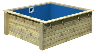 Produktbild von Massivholzpool kdi Schwimmbecken Gartenpool Minipool