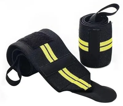 Zdjęcie produktu dla Paski do treningu siłowego metalowe bolce crossfit trójbój 2 szt