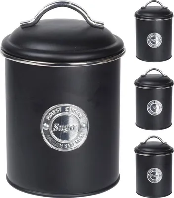 Produktbild von Aufbewahrungsdosen Set, 3-teilig mit Deckel - EH Excellent Houseware
