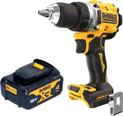 Produktbild von DeWalt DCD 800 N Akku Bohrschrauber 18 V 90 Nm Brushless + 1x Akku 4,0 Ah - ohne Ladegerät
