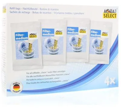 Productafbeelding van 4 stuks Aqua Select granulaatvullingen
