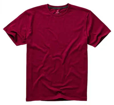 Produktbild von Elevate 38011 | Herren Nanaimo T-Shirt / ® Standard 100 - Farbe: Burgundy - Größe: L