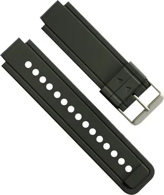 Obrázek produktu pro INF Silikonový řemínek na hodinky Garmin Vivoactive Acetate - Černý
