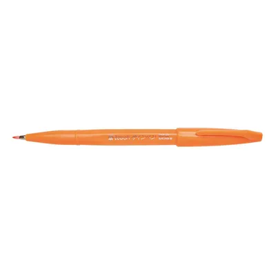 Image de Pentel® SES15C-F Stylo fibre Sign Pen Brush - pointe pinceau, orange