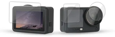 Produktbild von Schutzglas Screen Protector Set für DJI Osmo Action 6 Robust HD Kamera Zubehör