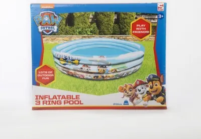 Image de Paw Patrol Piscine pour enfants 3 anneaux Piscine 100cm
