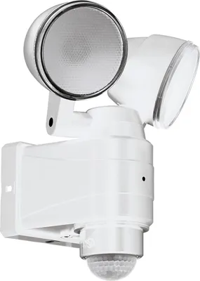 Produktbild von Eglo Casabas - LED Außenflut Wandleuchte mit PIR Bewegungssensor Weiß IP44