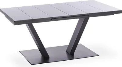 Produktbild von Niehoff Prano Ausziehtisch Aluminum/Glas 180/240x100 cm