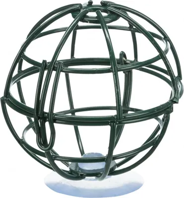 Image de Trixie Suet Holder For Window Metal Dark Green (Porte-sucette pour fenêtre en métal)