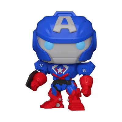 Immagine prodotto di Funko Marvel Mech POP! Vinile Capitan America 9 cm FK55233