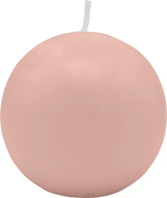 Produktbild von Kugelkerzen Taupe Rose Ø 100 mm, 4 Stück