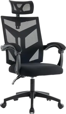 Produktbild von Bürostuhl VIKTOR, ergonomischer Drehstuhl, verstellbare Armlehnen, verstellbare Kopfstütze, Lendenstütze, Mesh-Rückenlehne, höhenverstellbarer Sitz, für Büro und Homeoffice