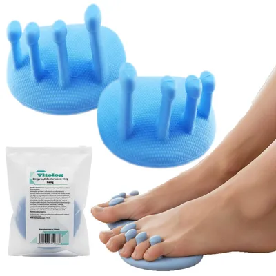 Produktbild von Zehenspreizer für Hallux valgus, Hammerzehen, 5 Zehen, Beinkorrektor, Füße