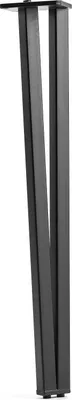 Produktbild von Primaster Tischbein Hairpin schwarz 10 x 80 cm