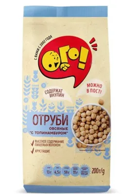 Produktbild von Haferkleie-Erzeugnis OGO mit Topinambur, 200 g