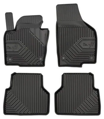 Immagine prodotto di Tappetini gomma vasca per Volkswagen Tiguan I 2007-2016 (SUV) – set 4 pezzi, nero, su misura