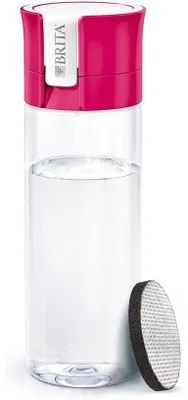 Zdjęcie produktu dla Brita Vital, 600 ml, Codzienne użytkowanie, Różowy, Przezroczysty, Mężczyzna/Kobieta, Pokrywka z klapką, Monochromatyczny
