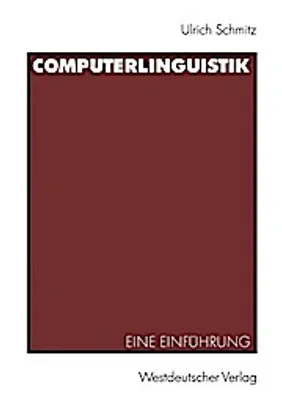 Produktbild von Computerlinguistik