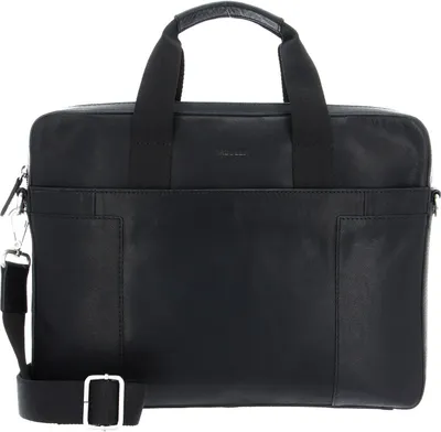 Produktbild von SADDLER Leder Laptoptasche Businesstasche mit Laptopfach Lanco Computer Bag Black schwarz