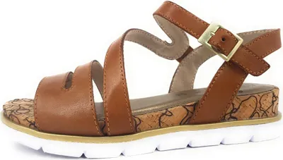Produktbild von Jana Damenschuhe Sandalen Elegant Sandale Braun Freizeit, Schuhgröße:38 EU